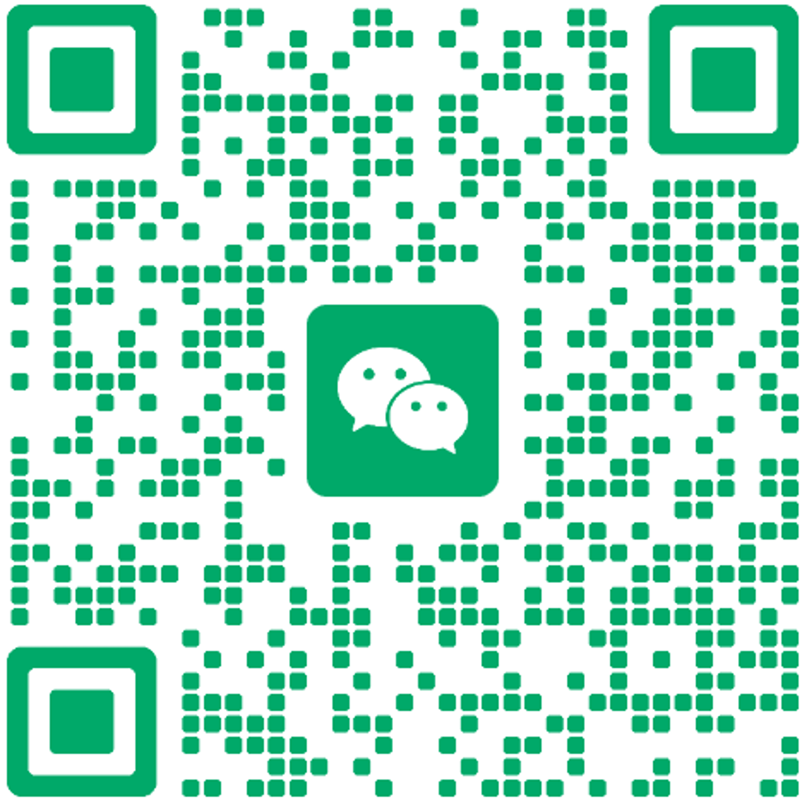 Scan to connect on WeChat